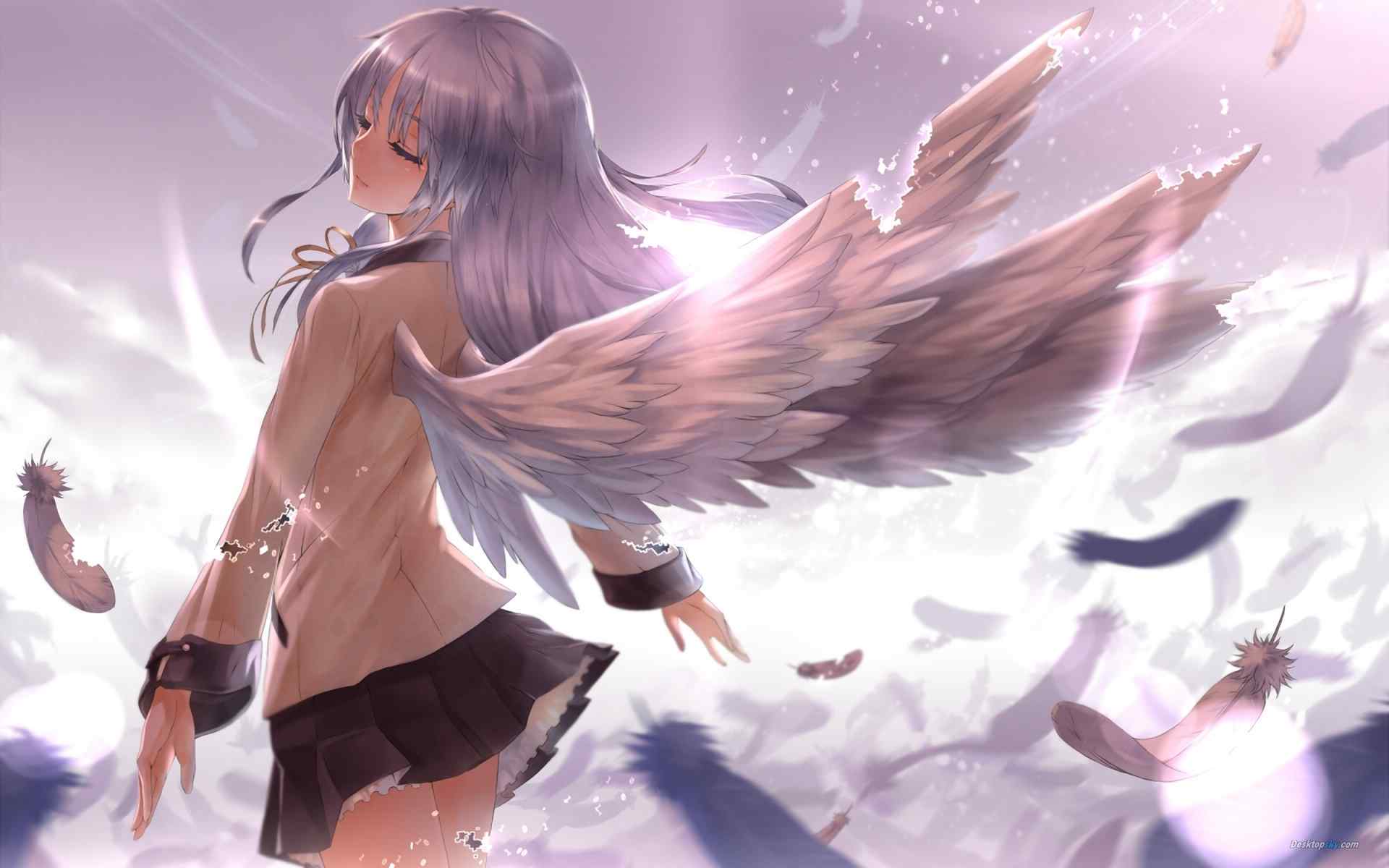 天使的脉动Angel Beats性感可爱电脑壁纸