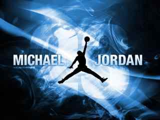 NBA篮球运动员空中飞人迈克尔·乔丹桌面壁纸