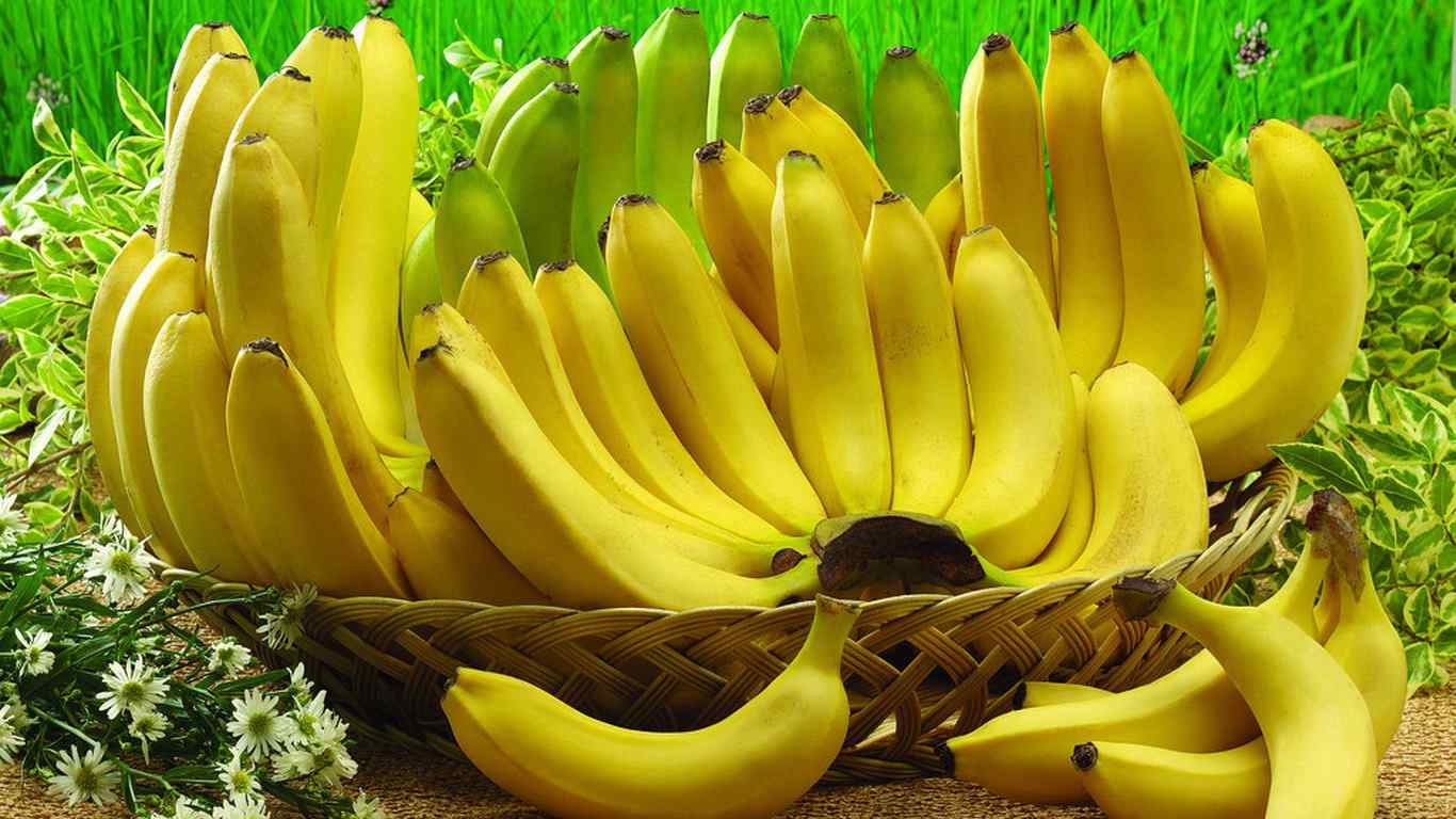 香蕉桌面壁纸之美味水果