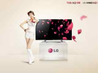 少女时代 LG 3D TV 广告高清桌面壁纸