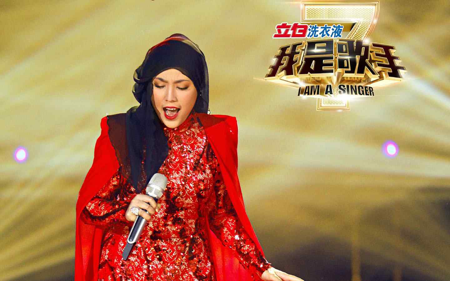 茜拉马来西亚歌手1440*900壁纸