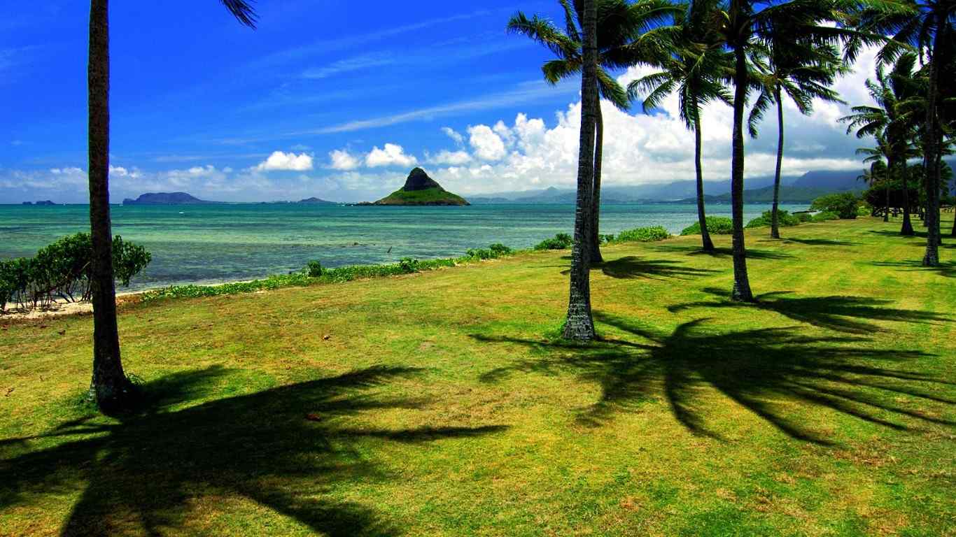 旅游自然风光夏威夷风景高清电脑桌面壁纸