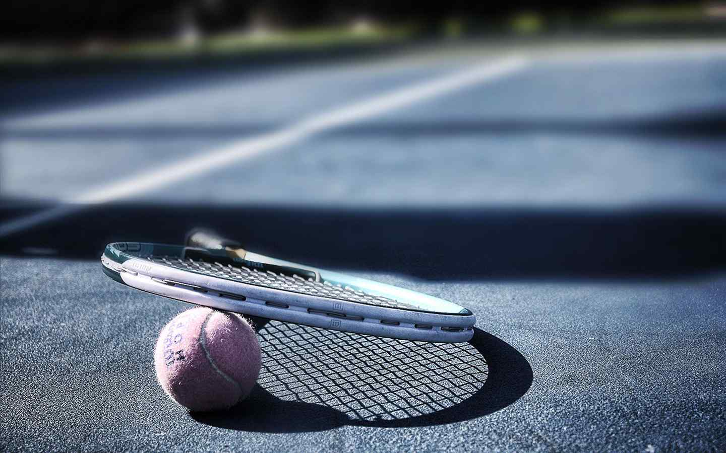 唯美意境图片网球写真高清电脑桌面壁纸下载