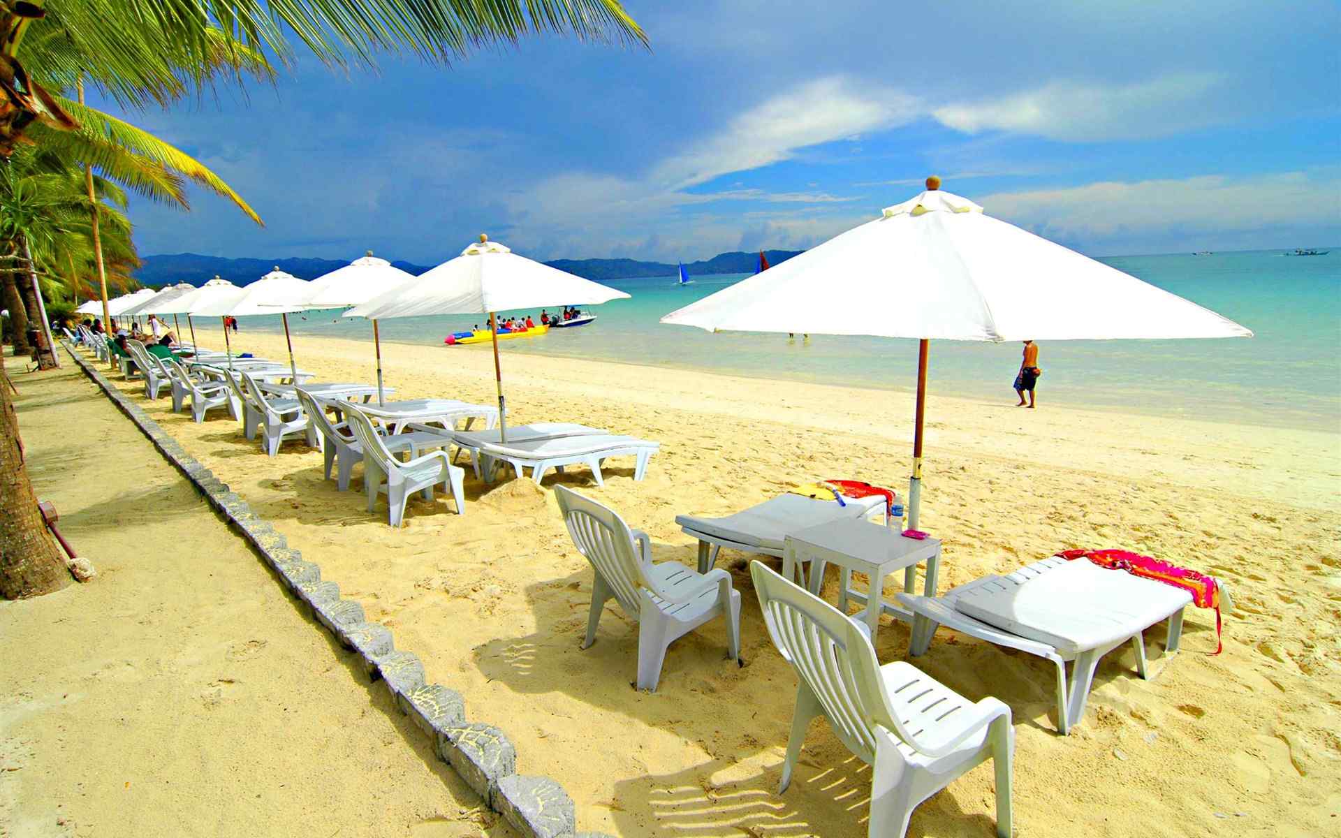 菲律宾海边唯美自然风光风景高清桌电脑桌面壁纸图片