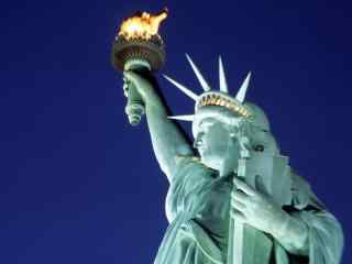 象征自由的美国自由女神像唯美图片桌面壁纸 第二辑