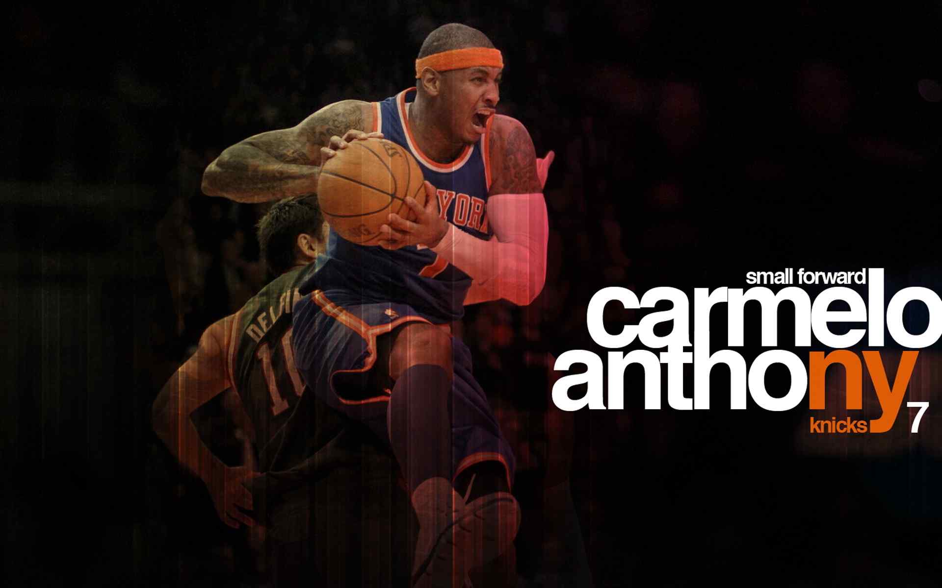 NBA球星卡梅隆安东尼高清桌面壁纸