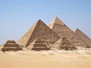旅游胜地埃及金字塔高清桌面壁纸