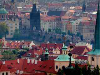 欧洲古城保护的最好的城市布拉格古堡壁纸