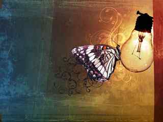 蝴蝶创意壁纸