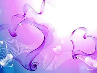 唯美紫色炫彩壁纸