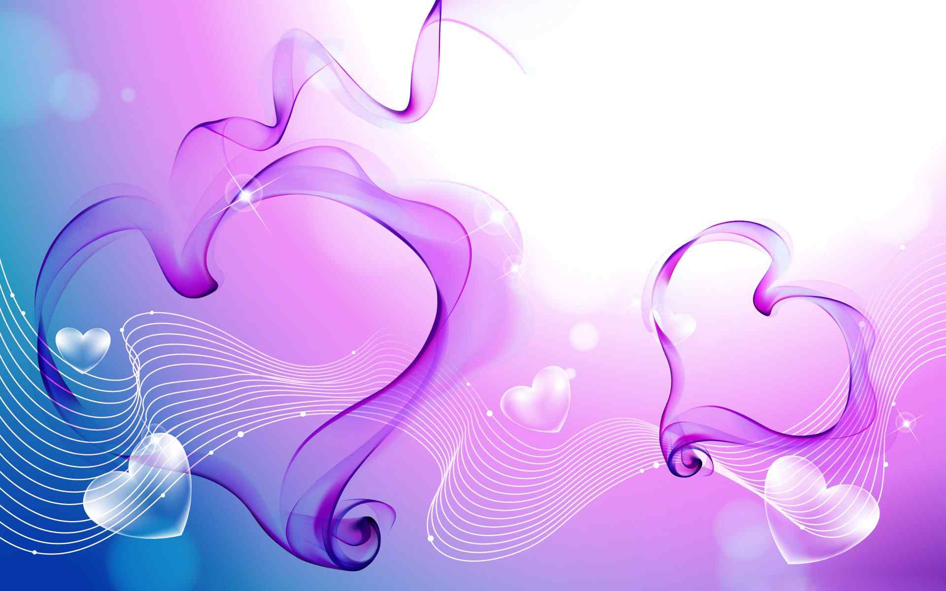 唯美紫色炫彩壁纸
