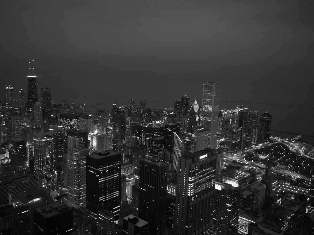 城市之夜壁纸-Chicago at Night
