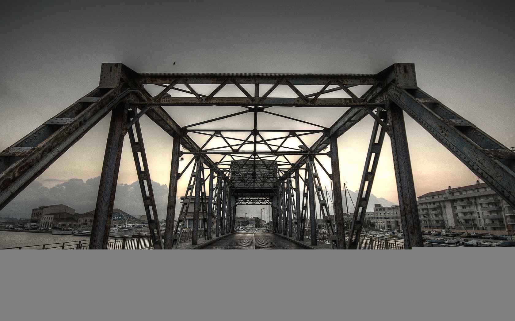 简约大桥风景壁纸