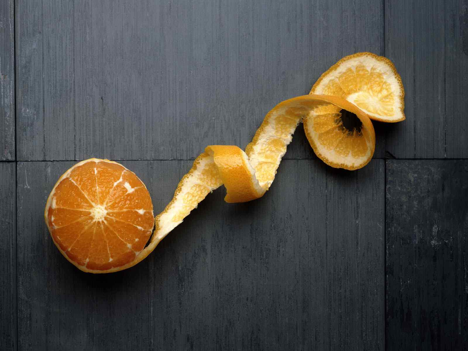 鲜橙创意壁纸