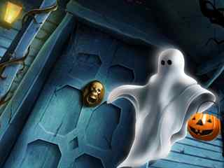 万圣节鬼壁纸-Halloween Ghost Wallpaper