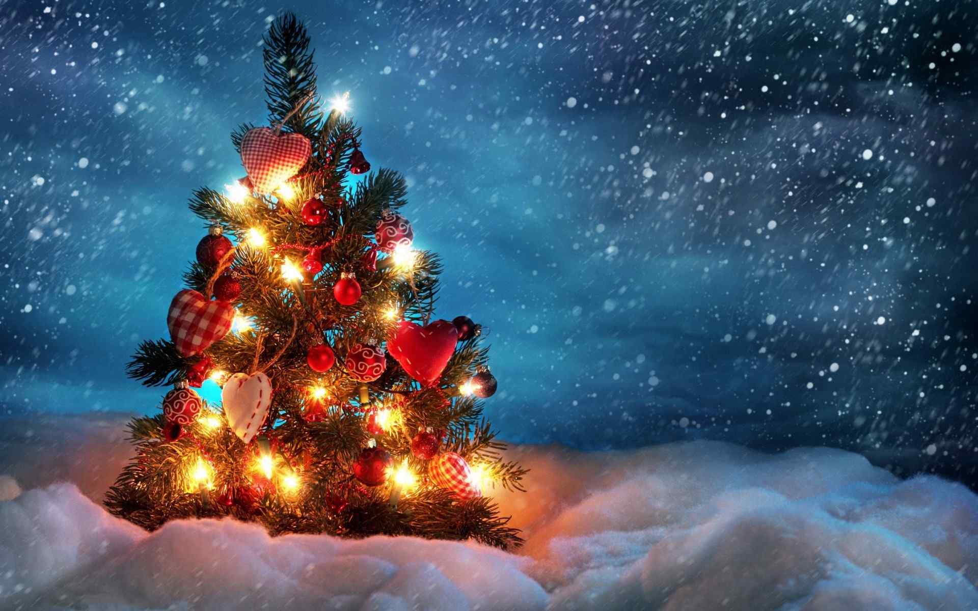 精美圣诞树壁纸