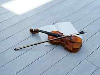 小提琴摄影壁纸