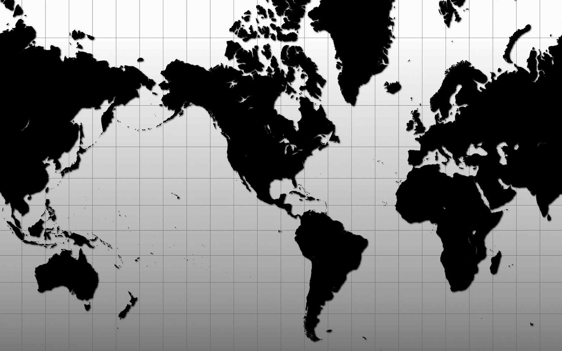 世界地图创意壁纸