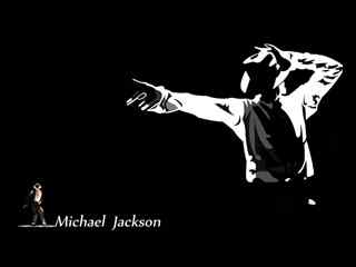 手绘迈克尔·杰克逊壁纸-Michael Jackson