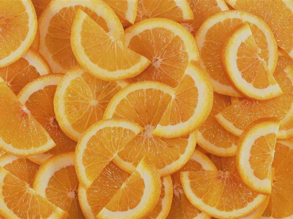高清鲜橙桌面壁纸