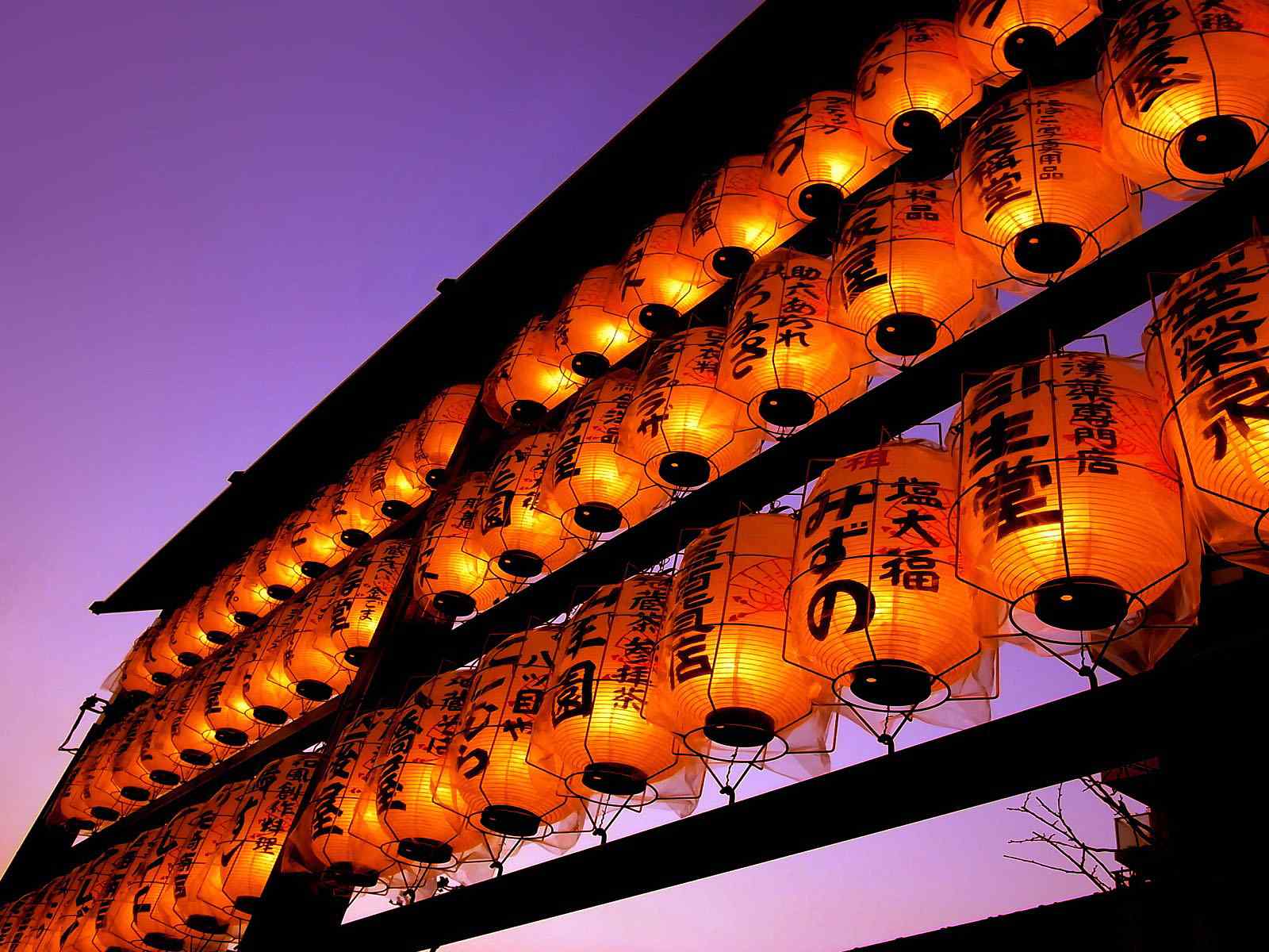 日本街灯壁纸