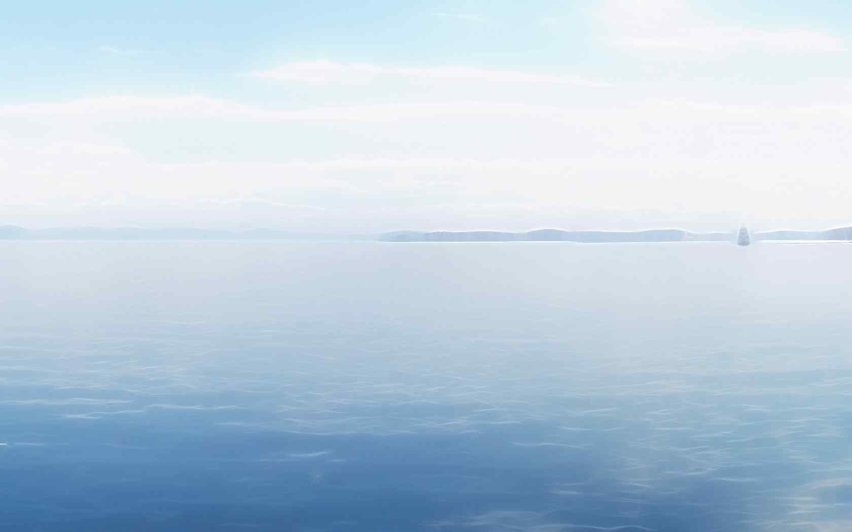 蓝色大海风景壁纸