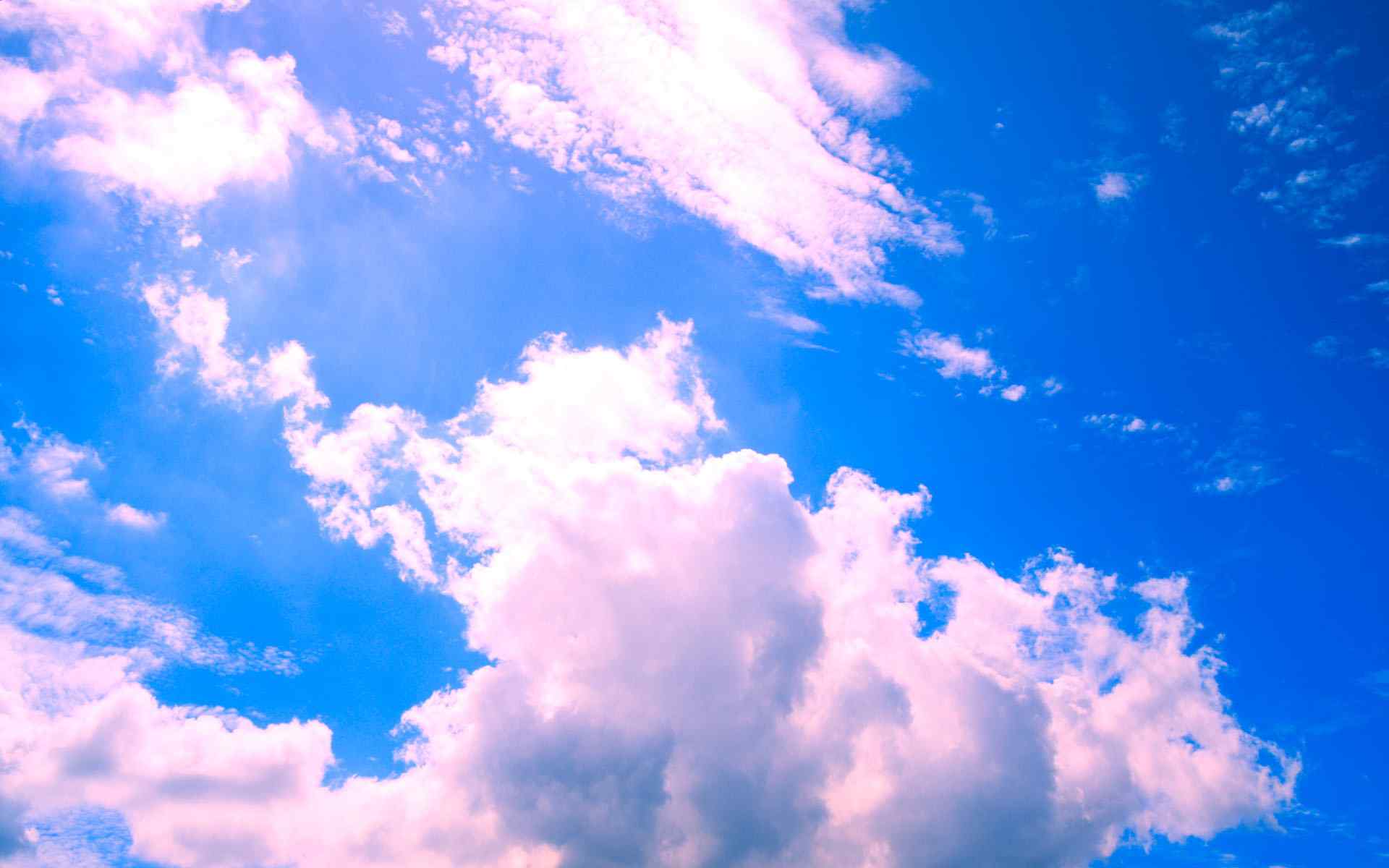 蓝天白云风景壁纸