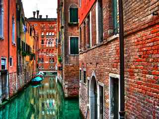 水上城市威尼斯壁