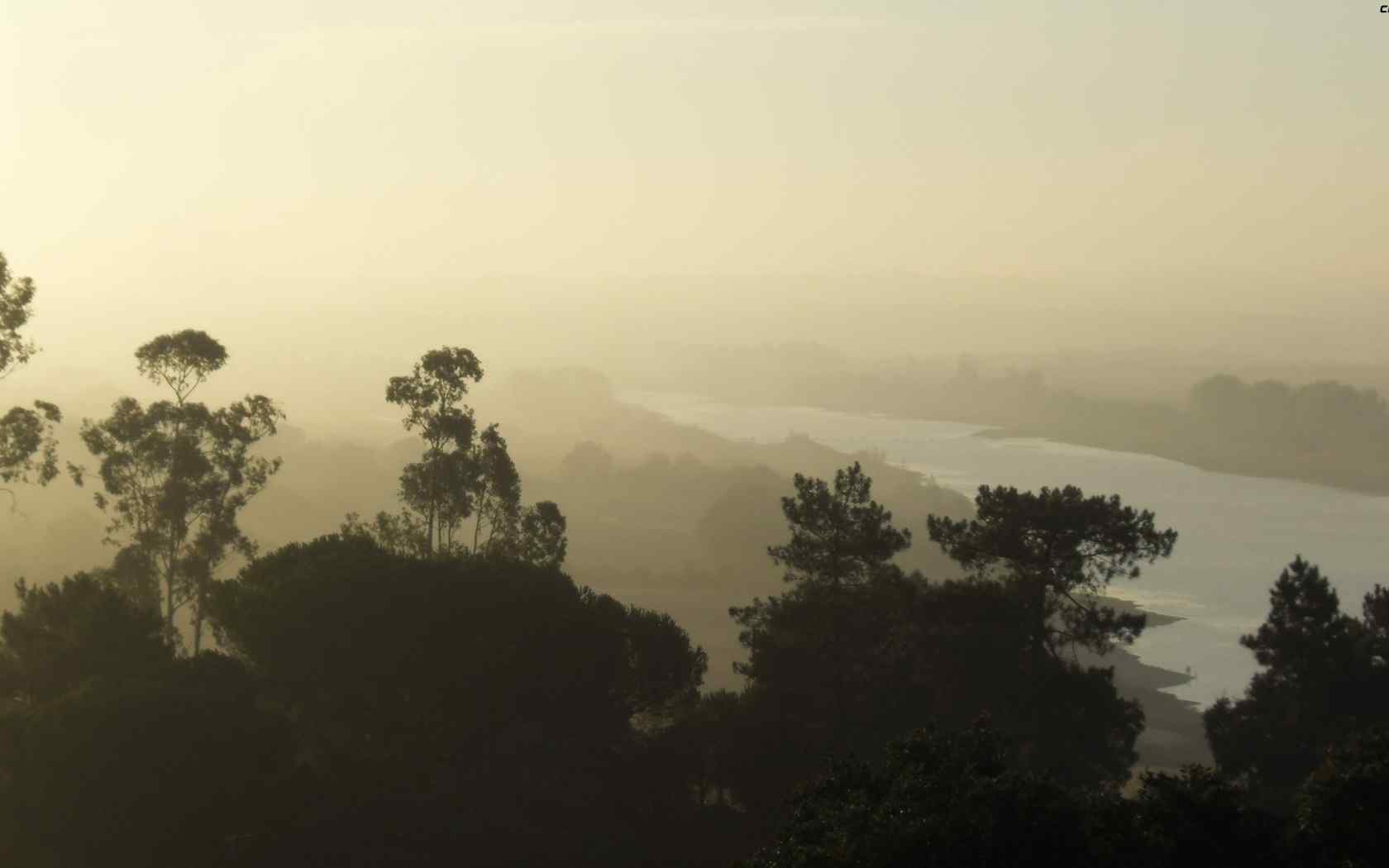 雾霭风景壁纸