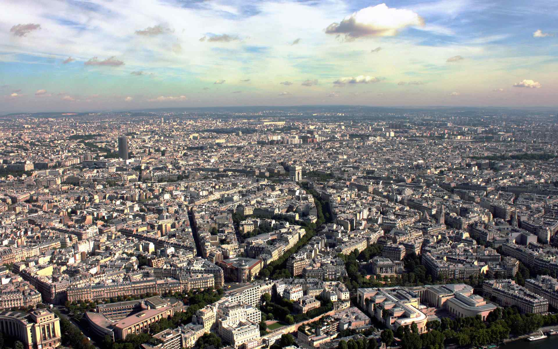 巴黎城市摄影壁纸