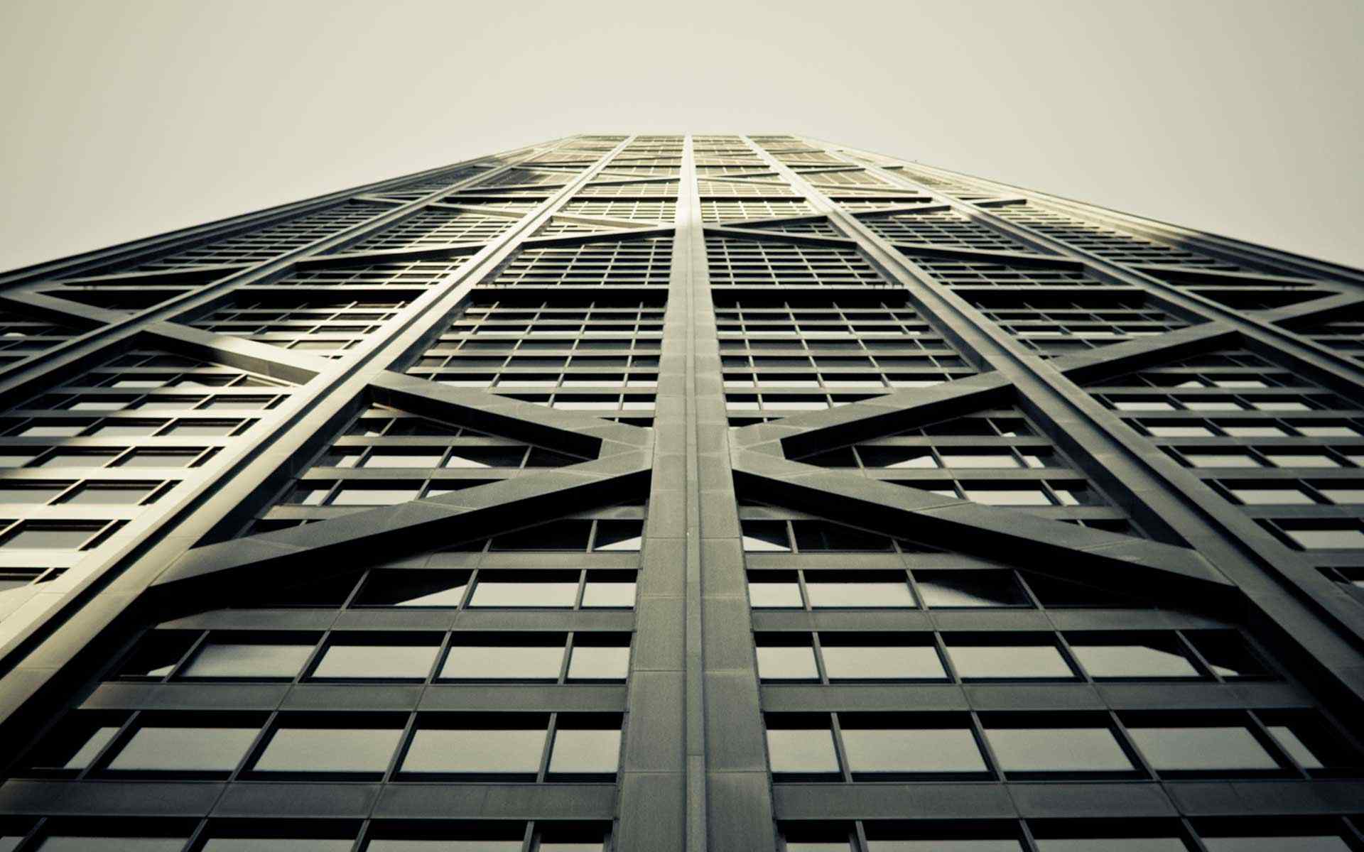 城市高楼摄影壁纸