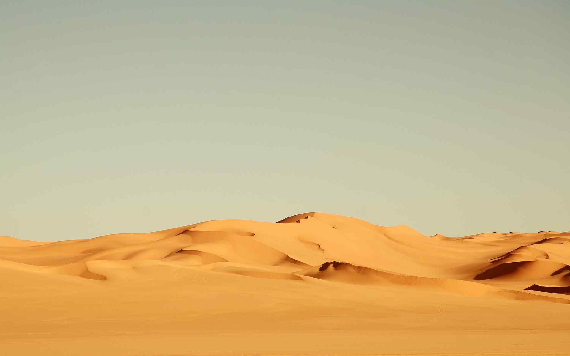 金色沙漠风景壁纸