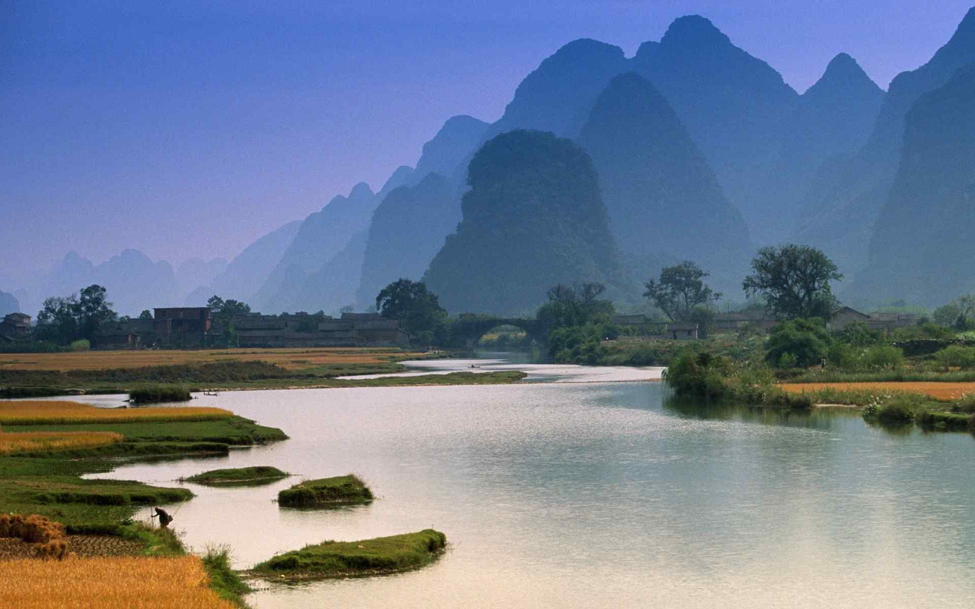 桂林山水甲天下摄影壁纸