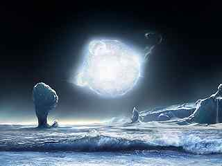 冰川海面星球壁纸