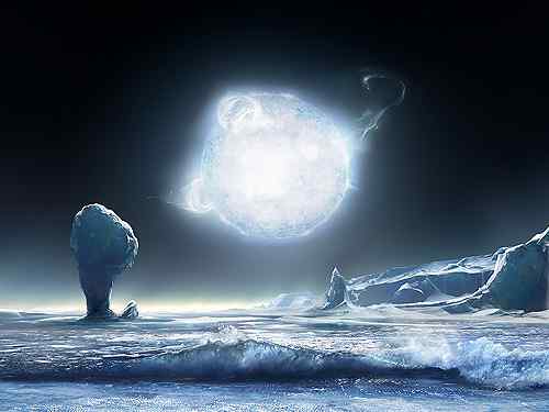 冰川海面星球壁纸 - Cold Fire