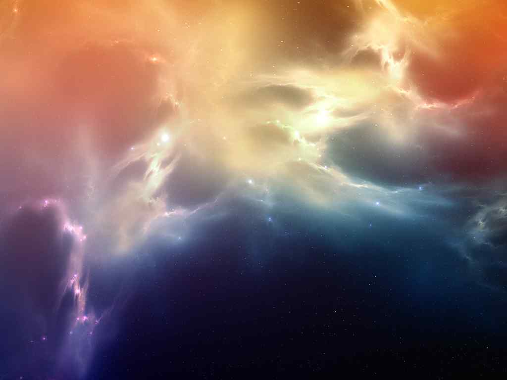 炫彩太空风景壁纸-Lower Ries Nebula WS