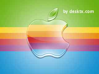 透明苹果壁纸 - Apple colors