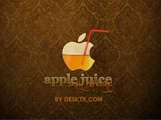 复古版苹果壁纸 - Apple Juice