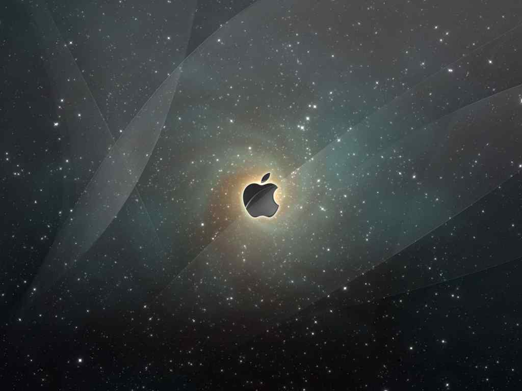 灰色苹果壁纸-Apple Widescreen Wallpaper