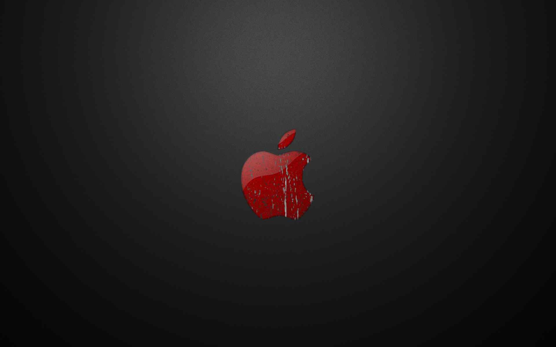 红色苹果系统壁纸