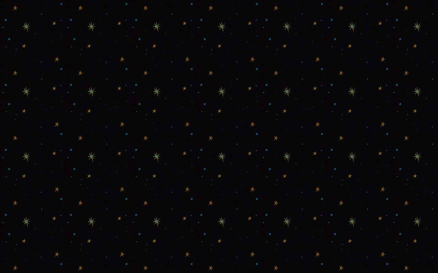 黑色繁星系统壁纸
