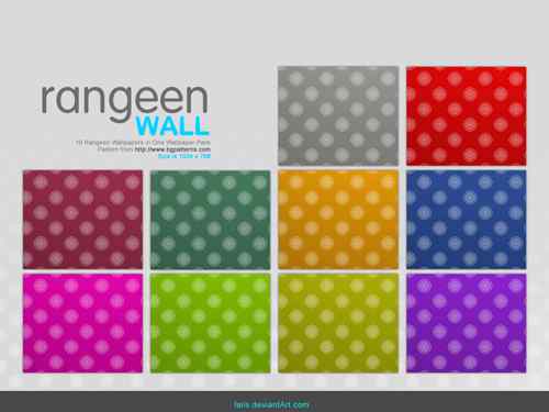 五颜六色纹理壁纸包 - RangeenWall