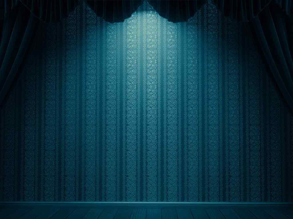 蓝色舞台壁纸