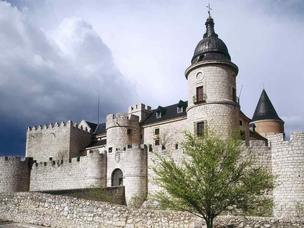 古城堡建筑壁纸